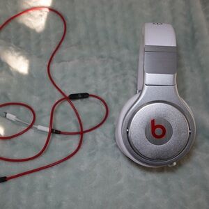 Beats by Dre pro headphones with cored + iPhone adapter